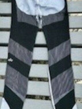 ALO Yoga Leggings Size Small Gray Black Colorblock High Waist Athletic Pants